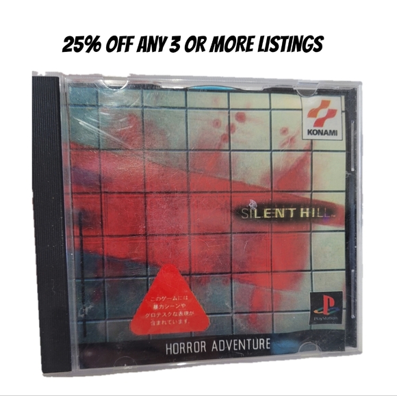 Silent Hill Horror Adventure Video Game Playstaytion Sony PS1 Vintage - Picture 1 of 5